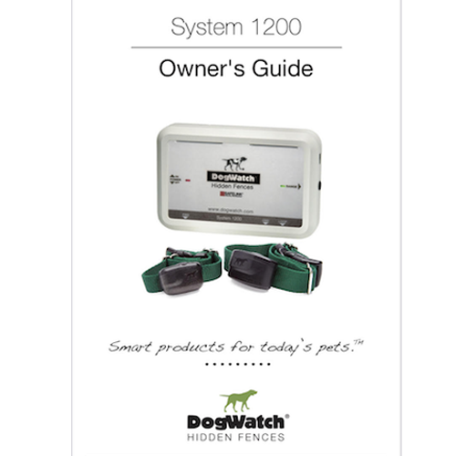 1200 series owners manual