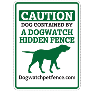 DogWatch Yard Sign